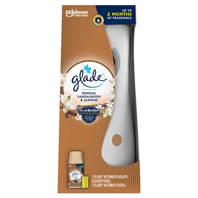 Glade automatic spray  - sandalwood and jasmine - base