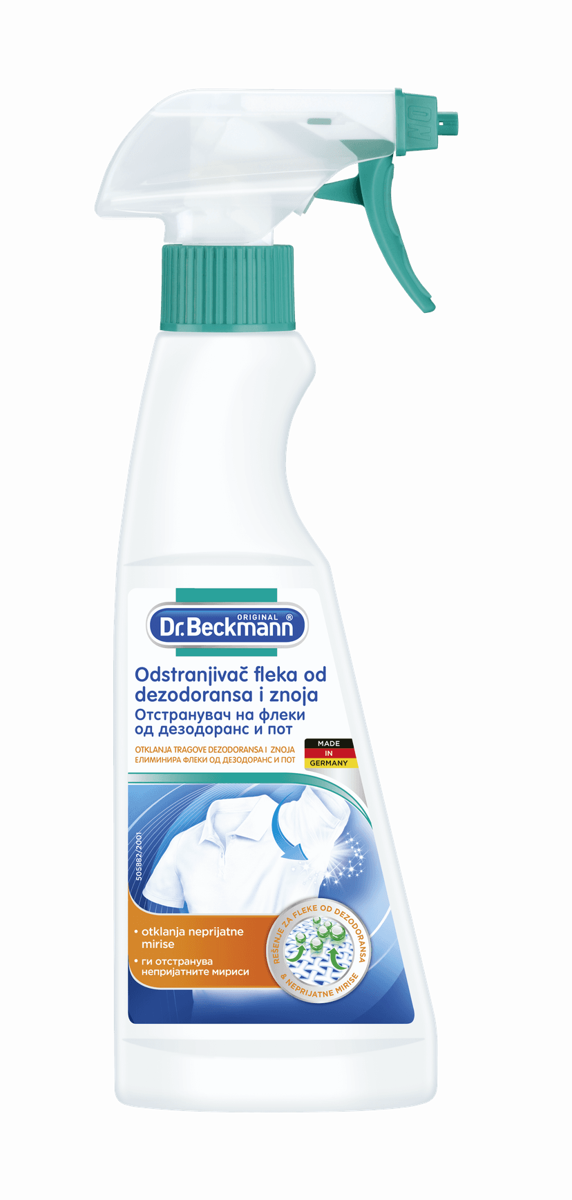 Odstranjivač fleka od dezodoransa i znoja