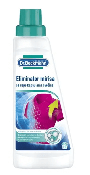 Odor eliminator with freshness depot capsules
