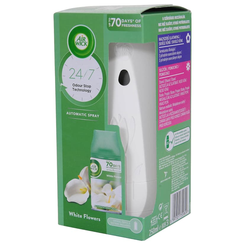AirWick Fresh Автоматический спрей - Белые цветы