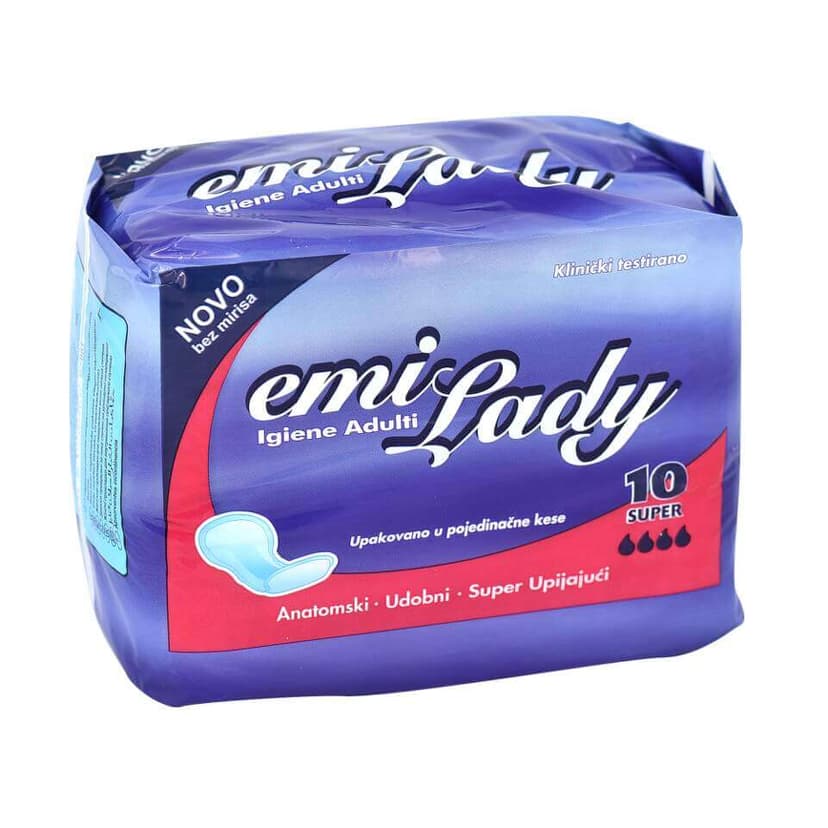Emi Lady incontinence pads - Super