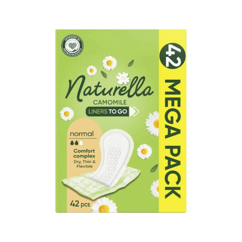 Naturella Camomile liners to go normal дневные прокладки