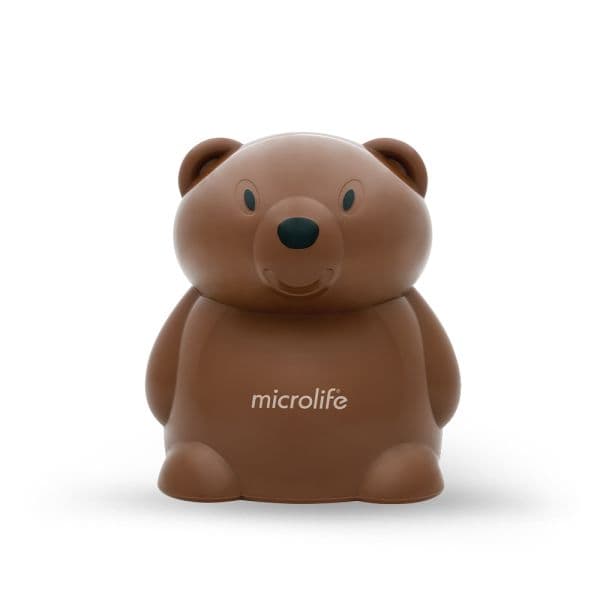 Inhaler NEB 400 for children in the shape of a bear - brown color