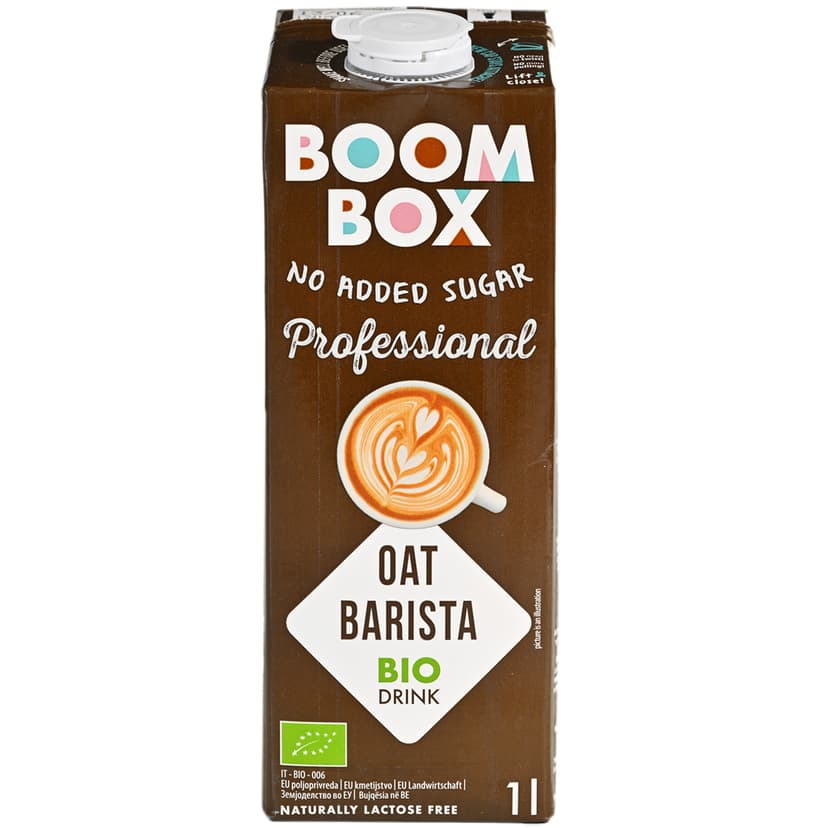 BOOM BOX Bio Professional Oat Barista ovseni napitak