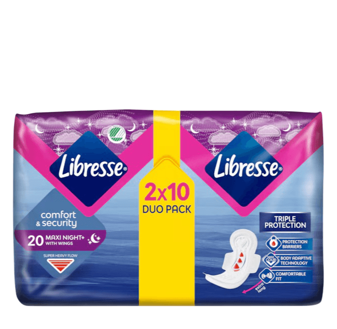 Libresse Maxi Night noćni ulošci - duo pack