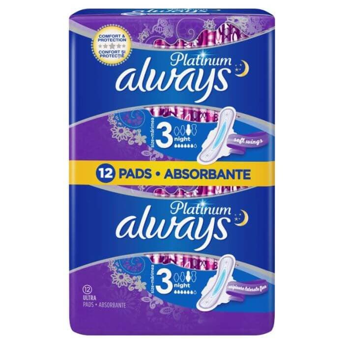 Always Platinum 3 Day & Night ulošci - duo pack