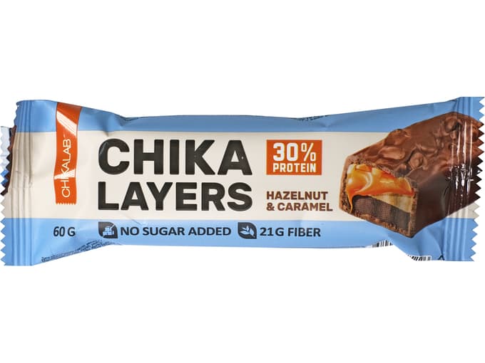 CHIKABAR Lešnik- Karamela proteinska pločica