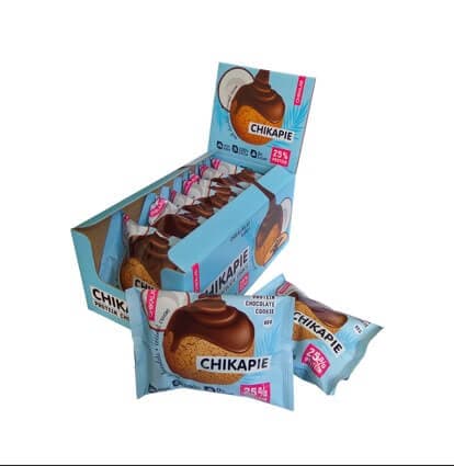 CHIKAPIE Coconut-Chocolate protein sweet biscuit