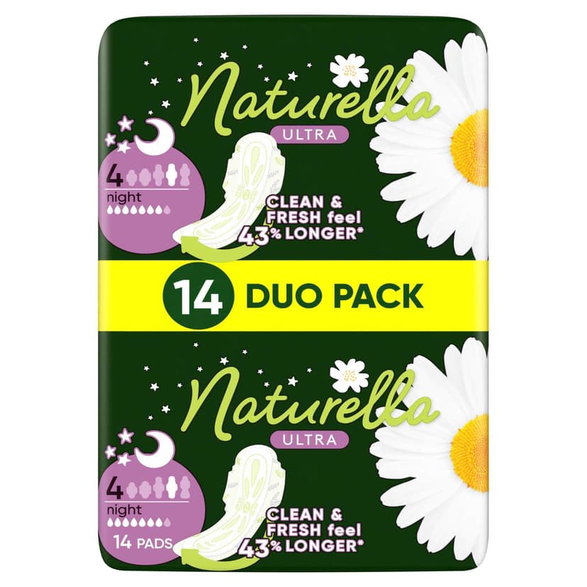 Naturella Ultra Night 4 noćni ulošci - duo pack