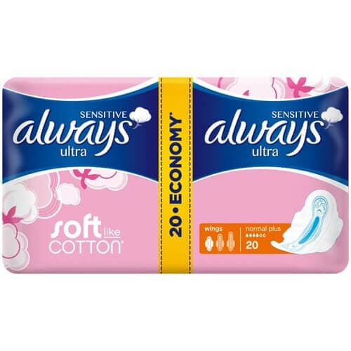 Always Sensitive Ultra Normal Plus Duo ulošci