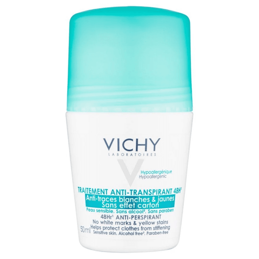 Vichy 48HR 'No Trace' roll-on antiperspirant za osetljivu kožu