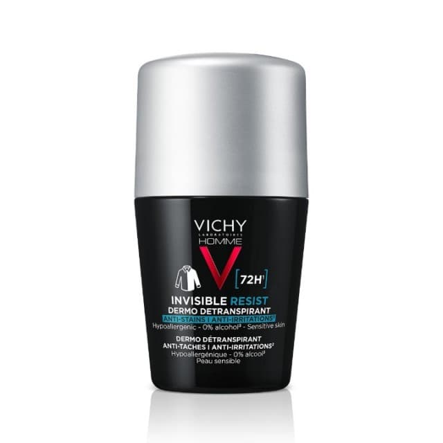 Vichy Homme Roll-on za zaštitu od znojenja do 72h