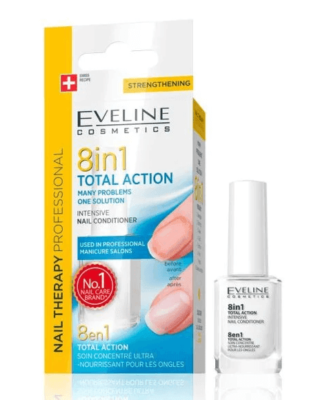 Eveline 8 в 1 Total Action лак