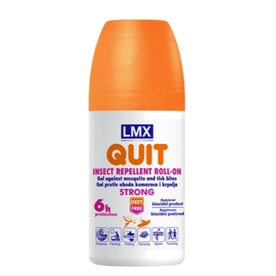 LMX QUIT gel roll-on protiv uboda komaraca i krpelja