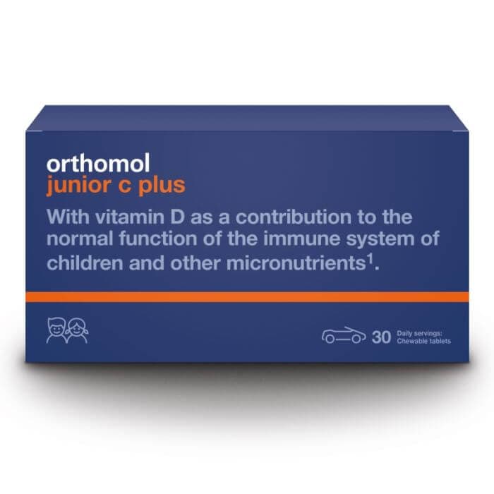 Orthomol immun junior c plus forest fruit flavor