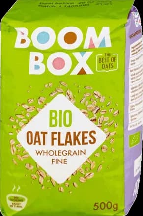 BOOM BOX Bio ovsene pahuljice - celo zrno žitarice