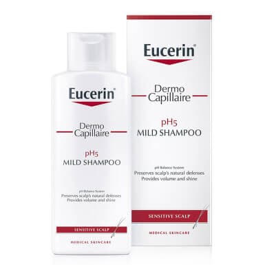 Eucerin dermocapillaire ph5 мягкий шампунь