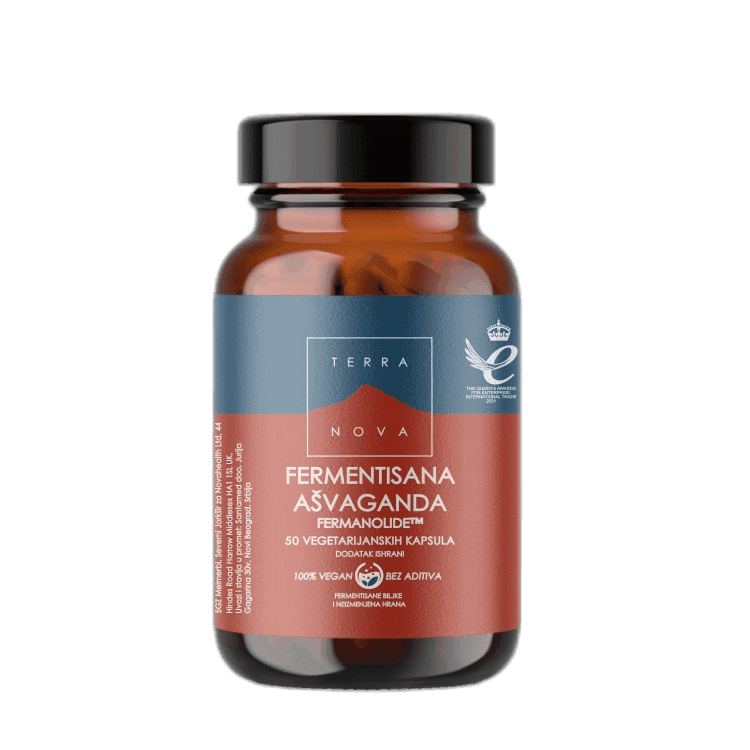 Terranova Fermentisana ašvaganda Fermanolide