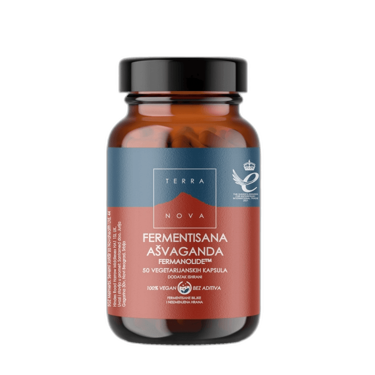 Terranova Fermentisana ašvaganda Fermanolide