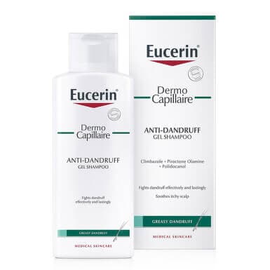 Eucerin Dermocapillaire gel šampon protiv masne peruti