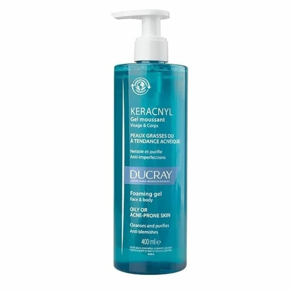Ducray Keracnyl пенящийся гель для лица и тела