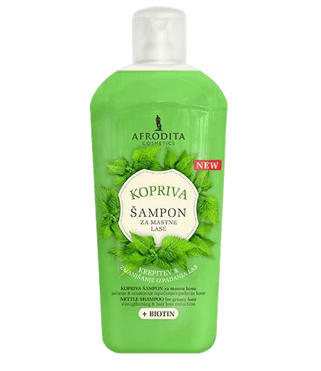 Afrodita nettle shampoo with biotin