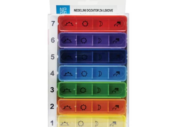 Neon dozator lekova nedeljni