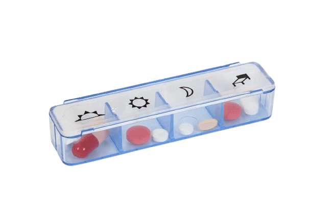 Неоновый дозатор для ежедневных лекарств