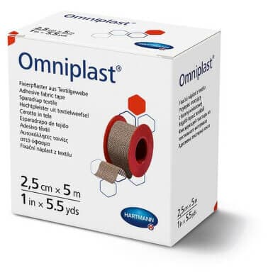 Hartmann Omniplast flaster 2,5cm x 5m