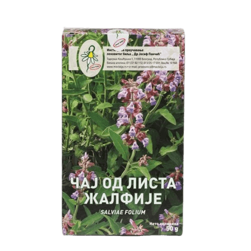 Чай листовой шалфея
