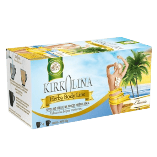 Kirkolina® classic herbabody line filter čaj za kontrolu telesne mase