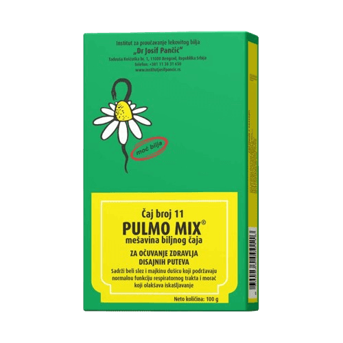 Pulmo Mix čaj protiv kašlja i bronhitisa (broj 11)