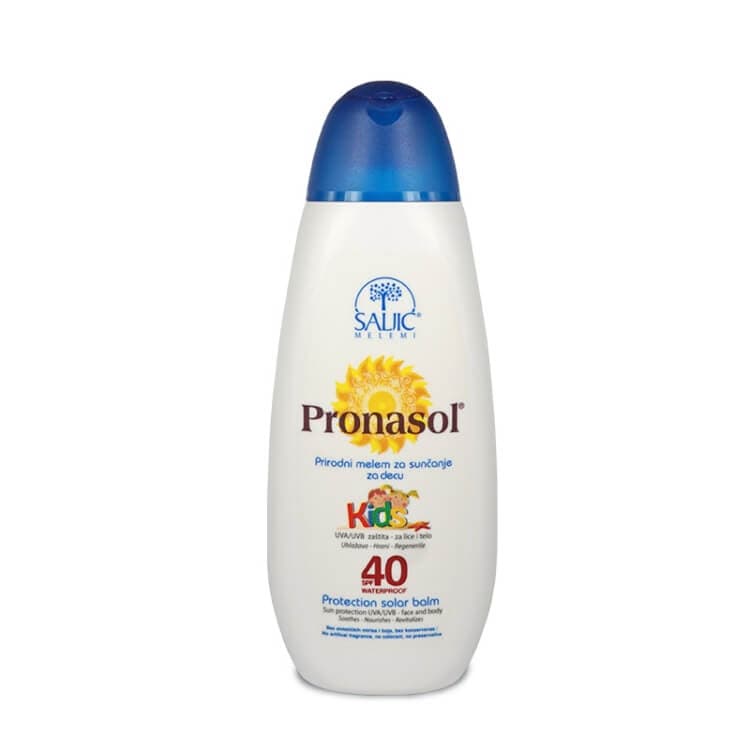 Šaljić pronasol kids натуральный бальзам для детей spf 40