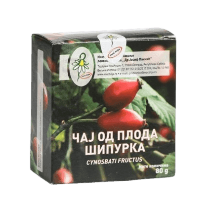 Rosehip fruit tea