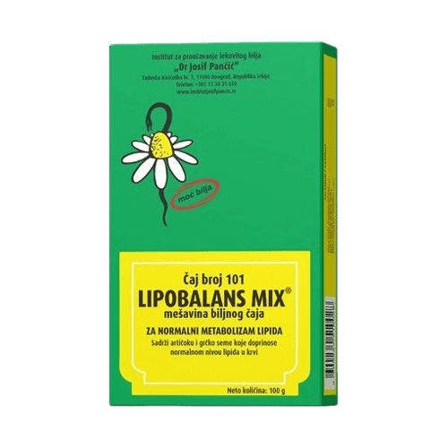 Lipobalans Mix tea for regulating high cholesterol (number 101)