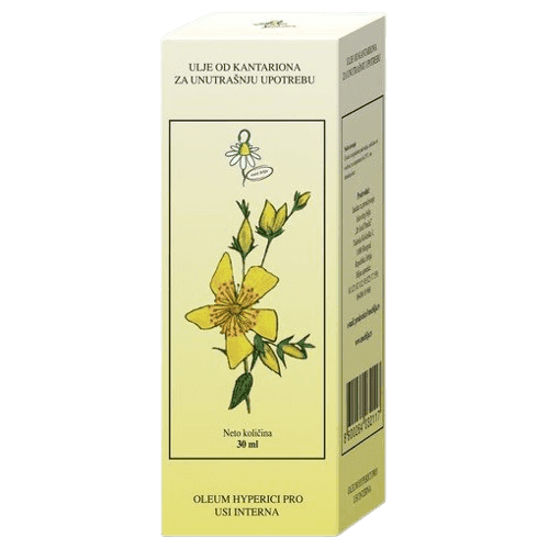 St. John's wort oil for internal use