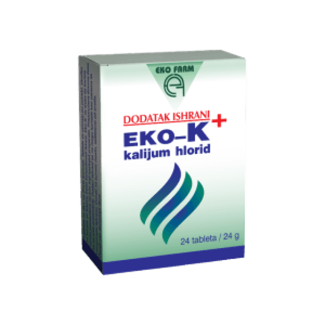 Эко к+ (калий хлорид) таблетки