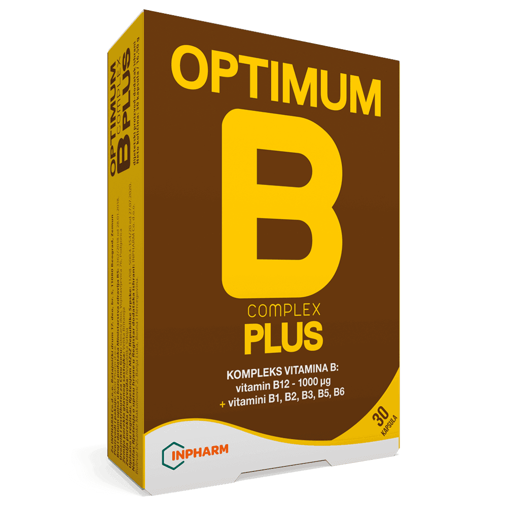 Optimum B Complex Plus - kompleks vitamina B