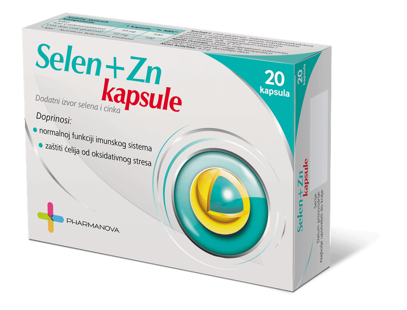 Selen + Zn kapsule