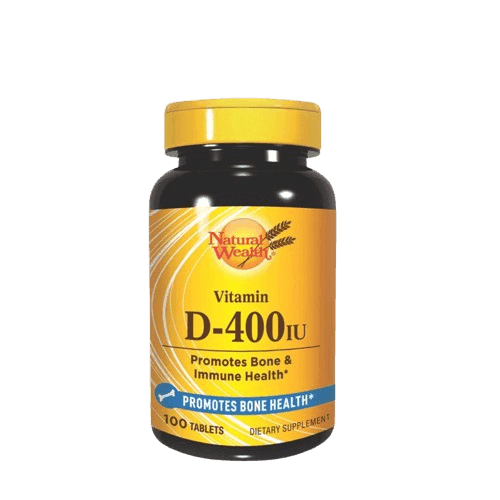 Natural Wealth Vitamin D 400 I.J.