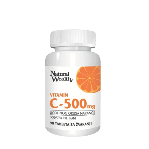 Natural Wealth Vitamin C 500 za žvakanje