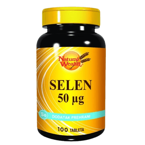 Natural Wealth Selenium 50 mcg
