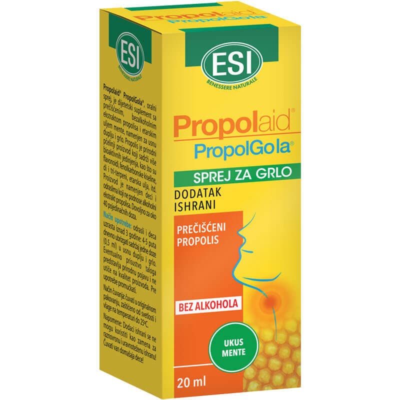 Propolgola throat spray