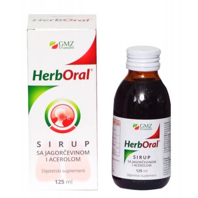 Herboral sirup - jagorčevina + acerola