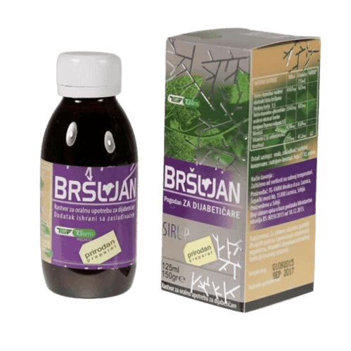 Goti sirup bršljan za dijabetičare