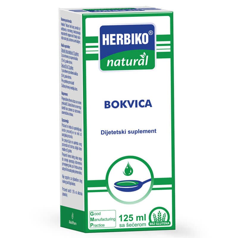 Herbiko sirup Bokvica