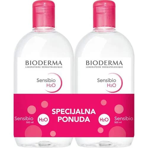 Bioderma Sensibio H2O - micelarna voda 1+1