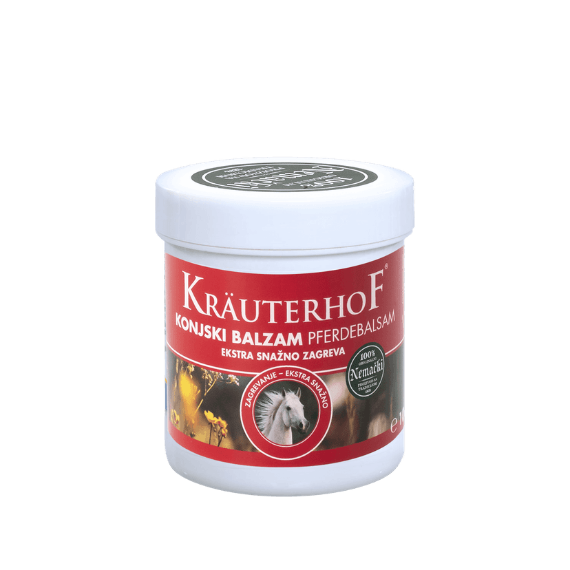 Krauterhof лошадь бальзам с тепловым эффектом