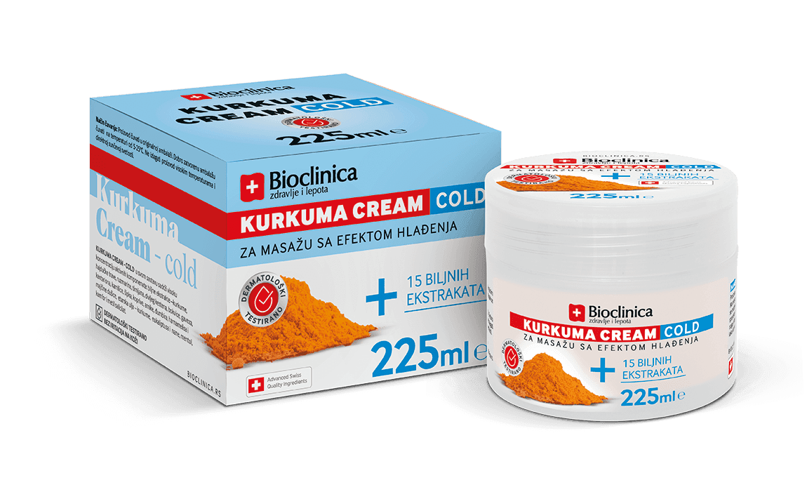 Turmeric cream cold