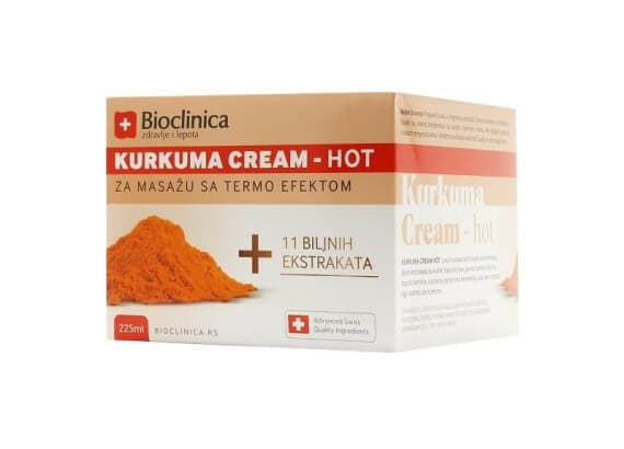 Turmeric cream hot